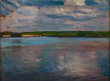 Water in the Sun, 1902. Creator: Jan Stanislawski