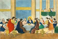 Water into Wine at Cana, (19th century?). Artists: Weenix, N v d Linden