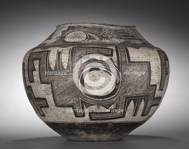 Water Jar (Olla), 1850-1860 . Creator: Unknown.