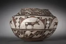 Water Jar (Olla) , 1870. Creator: Unknown