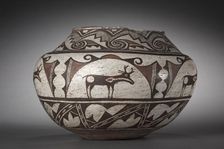 Water Jar (Olla) , 1870. Creator: Unknown