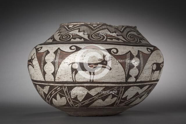 Water Jar (Olla) , 1870. Creator: Unknown.