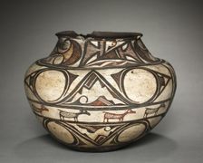 Water Jar (Olla), 1880-1900. Creator: Unknown