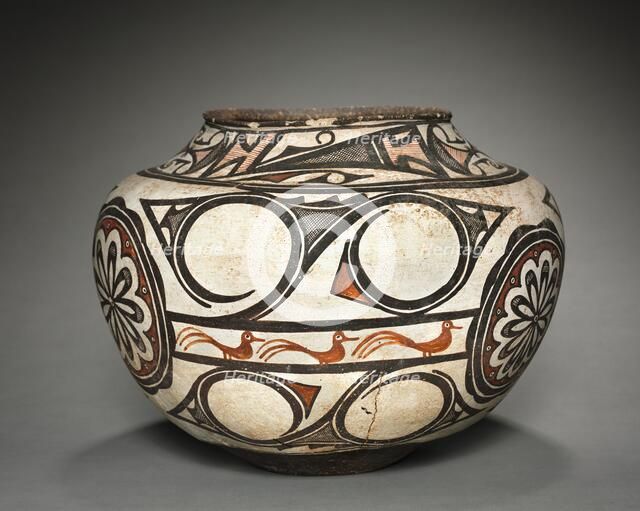 Water Jar (Olla), 1880. Creator: Unknown.