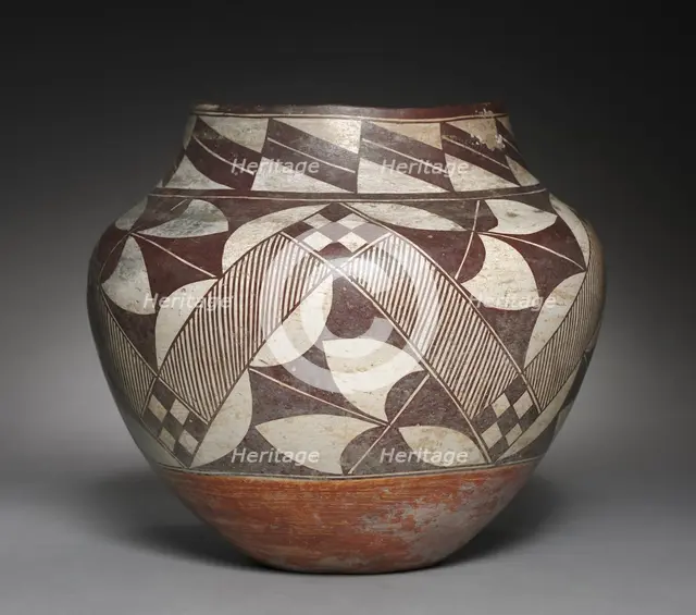Water Jar (Olla), 1880s. Creator: Unknown.