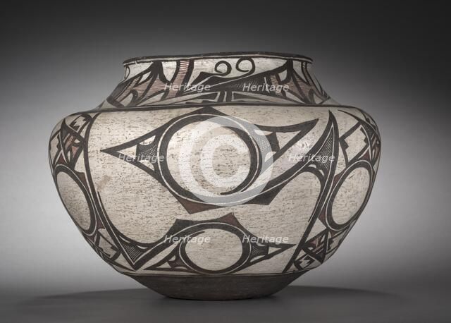 Water Jar (Olla), c 1880. Creator: Unknown.