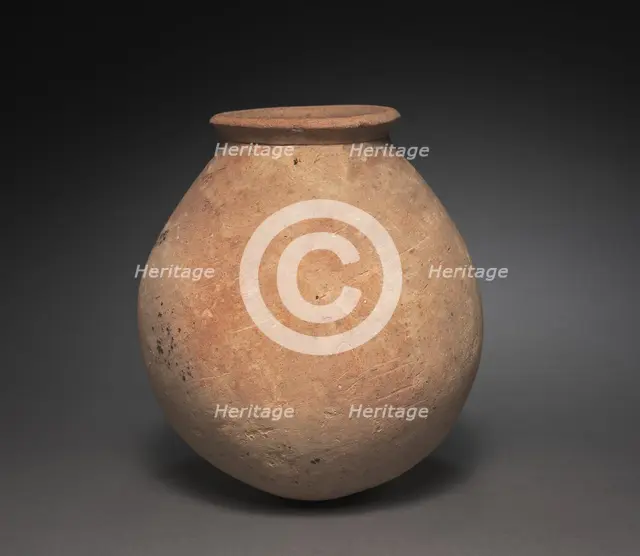 Water Jar (Globular Jar), 1980-1801 BC. Creator: Unknown.