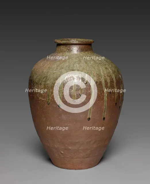 Water Jar: Ko Tamba ware, mid 1500s. Creator: Unknown.