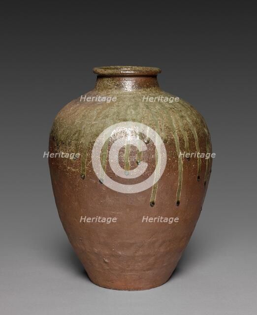 Water Jar: Ko Tamba ware, mid 1500s. Creator: Unknown.