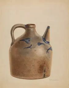 Water Jug, 1935/1942. Creator: Nicholas Amantea