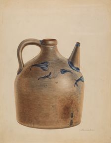 Water Jug, 1935/1942. Creator: Nicholas Amantea