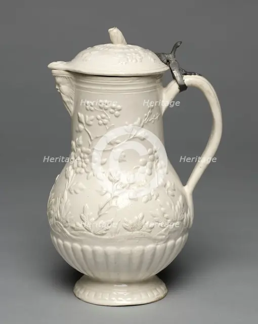 Water Jug, c. 1770. Creator: Pont-aux-Choux Factory (French).