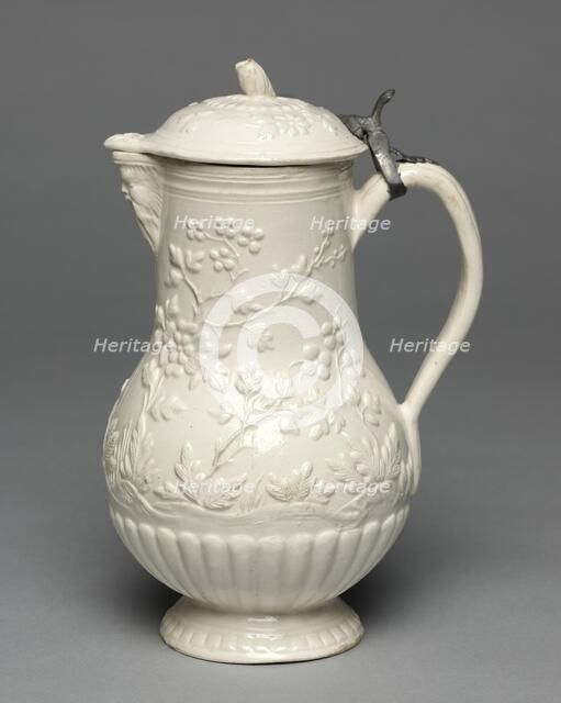 Water Jug, c. 1770. Creator: Pont-aux-Choux Factory (French).