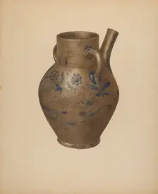 Water Jug, c. 1940. Creator: Giacinto Capelli