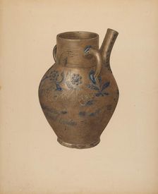 Water Jug, c. 1940. Creator: Giacinto Capelli