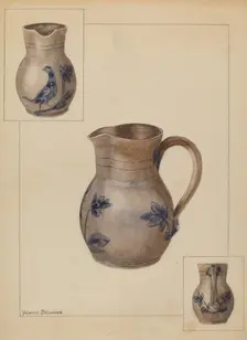 Water Jug, c. 1936. Creator: Yolande Delasser