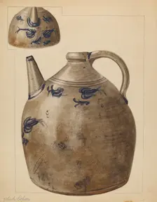 Water Jug, c. 1937. Creator: Yolande Delasser