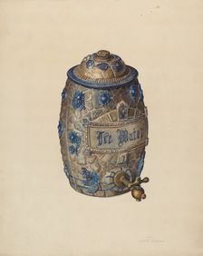 Water Jug, c. 1938. Creator: Arthur Matthews