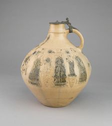 Water Jug with Arms of Jülich-Cleves-Berg, Germany, 1574. Creator: Anno Knütgen