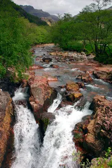 Water of Nevis, Glen Nevis, Highland, Scotland. Creator: Peter Thompson