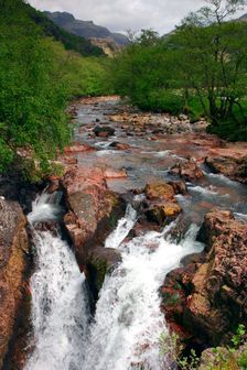 Water of Nevis, Glen Nevis, Highland, Scotland. Creator: Peter Thompson