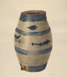 Water or Wine Jug, c. 1939. Creator: Nicholas Amantea