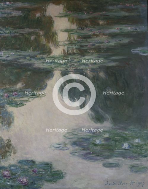 Water Lilies, 1907. Artist: Monet, Claude (1840-1926)