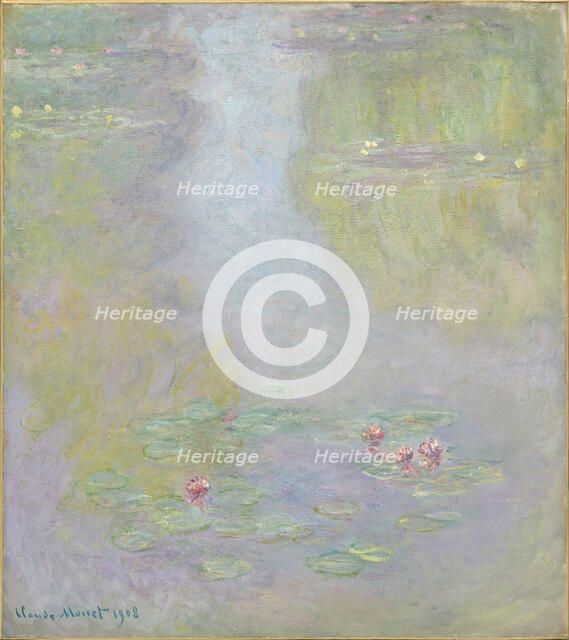 Water Lilies, 1908. Creator: Monet, Claude (1840-1926).