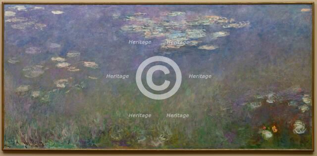 Water Lilies (Agapanthus), c. 1915-26. Creator: Claude Monet (French, 1840-1926).
