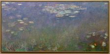 Water Lilies (Agapanthus), c. 1915-26. Creator: Claude Monet (French, 1840-1926)
