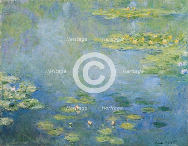 Water Lilies, c. 1906. Artist: Monet, Claude (1840-1926)