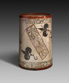 Water-Lily Vessel, A.D. 750/800. Creator: Ah Maxam