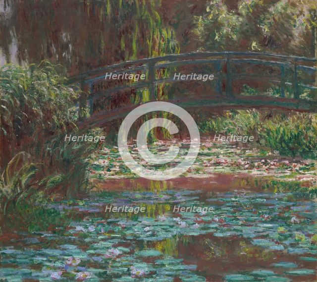 Water Lily Pond, 1900. Creator: Claude Monet.