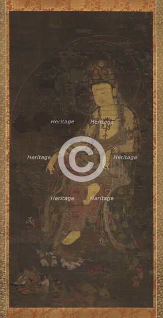 Water-moon Avalokiteshvara , first half of the 14th century. Creator: Unknown.