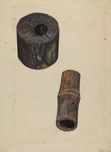 Water Main, c. 1937. Creator: Walter Praefke