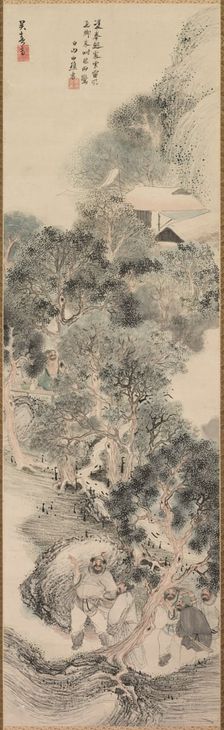 Water Margin Bandits, late 1700s-early 1800s. Creator: Matsumura Goshun (Japanese, 1752-1811)