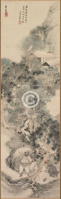 Water Margin Bandits, late 1700s-early 1800s. Creator: Matsumura Goshun (Japanese, 1752-1811).