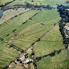 Water meadows, Lower Farm, Britford, Wiltshire, 2006. Artist: Damian Grady