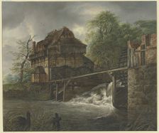Water mill, 1803. Creator: Johann Friedrich Morgenstern