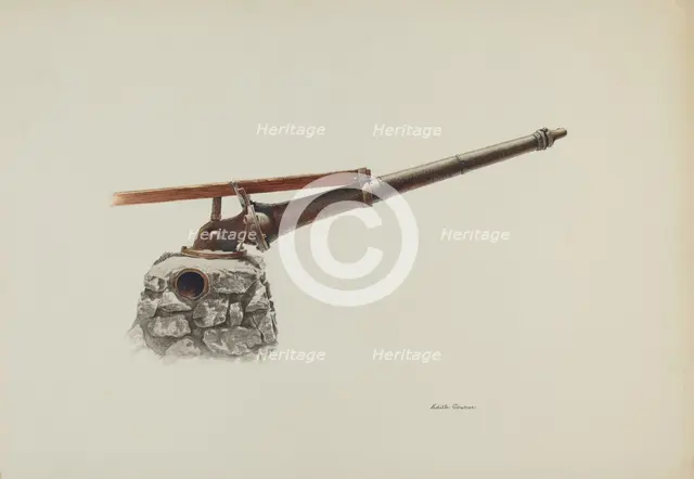 Water Nozzle, c. 1940. Creator: Edith Towner.