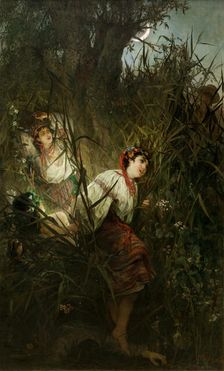 Water Nymphs, 1877. Creator: Witold Pruszkowski