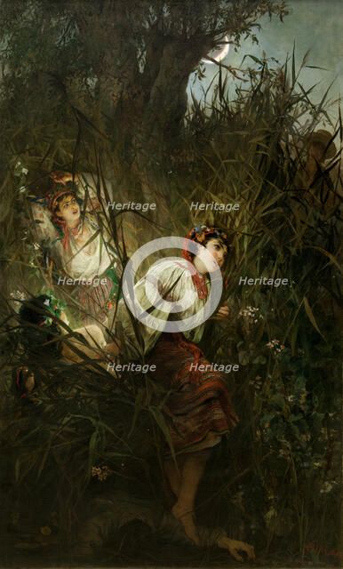 Water Nymphs, 1877. Creator: Witold Pruszkowski.