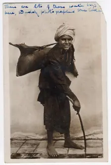 Water seller, Egypt, 1930s. Creator: Unknown