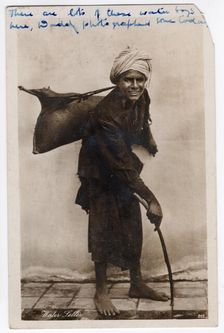 Water seller, Egypt, 1930s. Creator: Unknown
