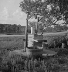Water supply near Hartwell, Georgia, 1937. Creator: Dorothea Lange