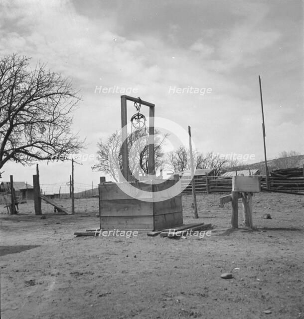Water supply in Escalante, Utah, 1936. Creator: Dorothea Lange.