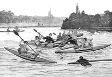 Water Polo, 1883. Creator: Unknown