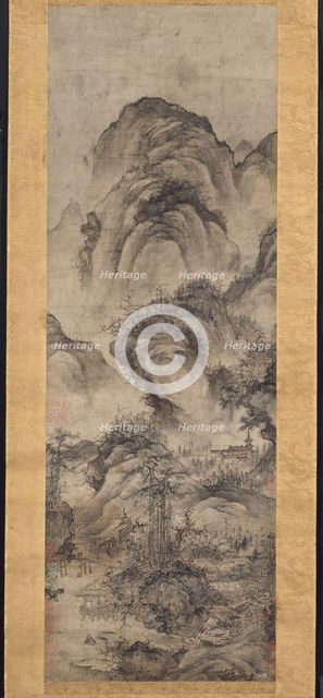 Water Pavilion by Twin Pines, Yuan or early Ming dynasty, 14th-15th century. Creator: Unknown.