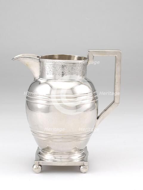 Water Pitcher, 1798/1818. Creator: Joel Sayre.