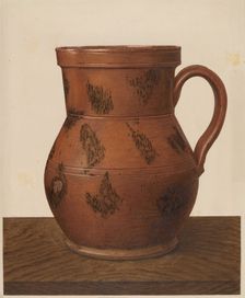 Water Pitcher, 1935/1942. Creator: Unknown